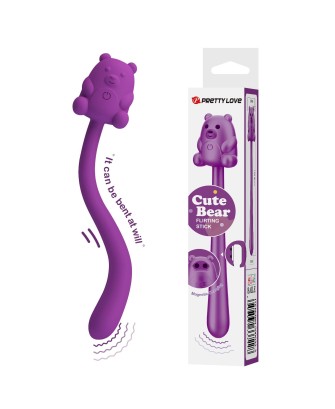 CUTE BEAR - Stymulator Intymny - Fiolet