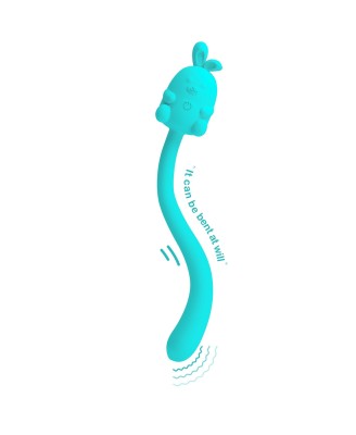 CUTE BUNNY - Stymulator Intymny - Turkusowy