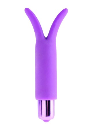 Silicone Fun Vibe Purple - Stymulator Łechtaczki