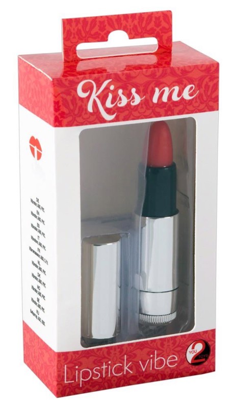 Kiss Me Lipstick Vibe - Mini Stymulator Łechtaczki
