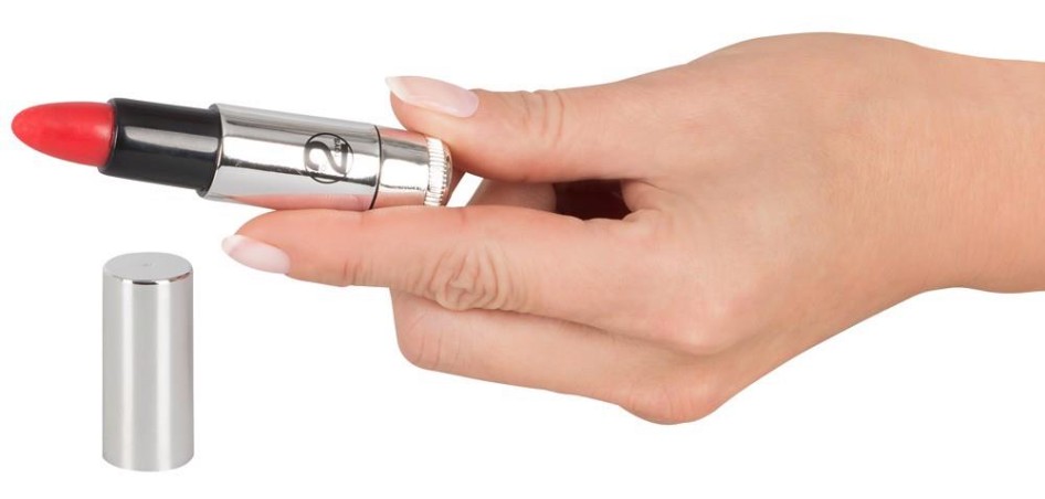 Kiss Me Lipstick Vibe - Mini Stymulator Łechtaczki