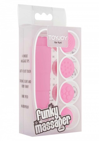 Funky Massager Pink - Mini Masażer