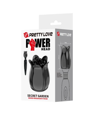 Pretty Love Power Head Secret Garden Wand - Końcówka do Masażera Różdżka
