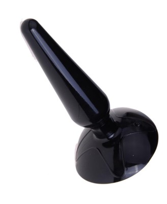 Lovesecret Sensual LS27 – Anal Plug 01 Czarny | Korek analny z przyssawką