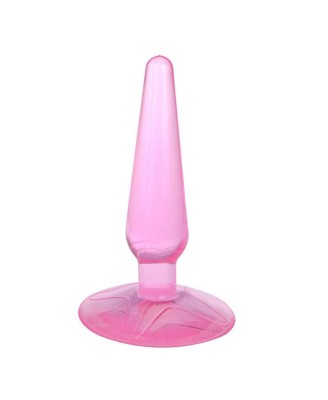 Lovesecret Sensual LS28 – Anal Plug 02 Różowy | Korek analny z przyssawką