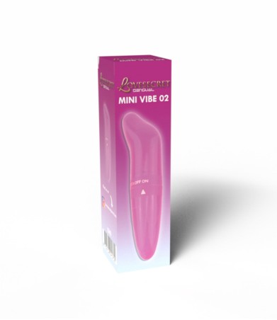 LoveSecret Sensual – LS43 – Mini G Spot Vibrator – Mini Wibrator Punktu G - Różowy