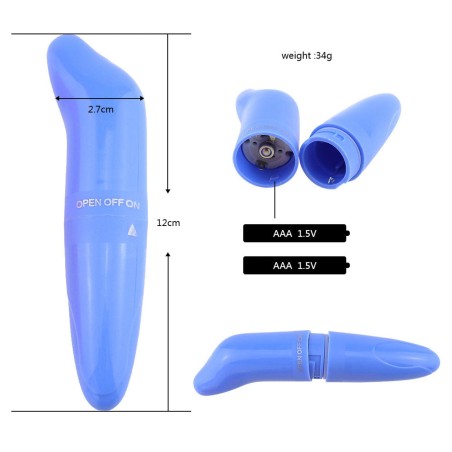 LoveSecret Sensual – LS43 – Mini G Spot Vibrator – Mini Wibrator Punktu G - Różowy