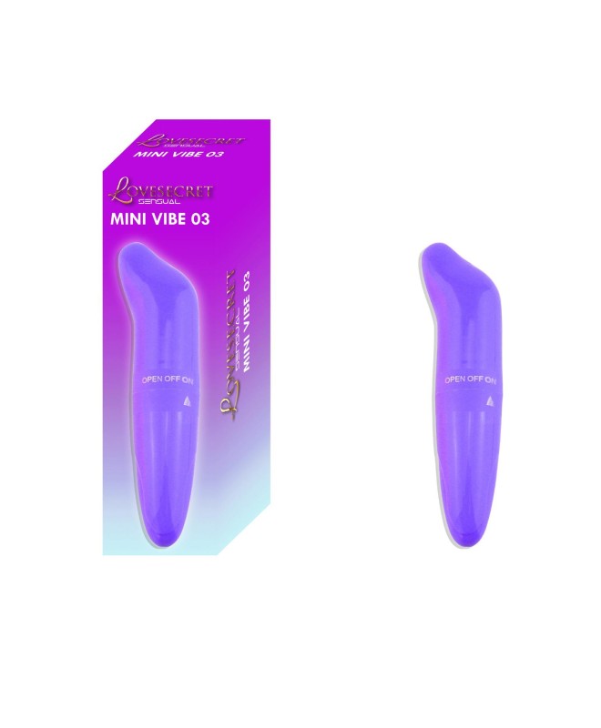 LoveSecret Sensual – LS44 – Mini Vibe 03 – Mini Wibrator Punktu G - Fioletowy