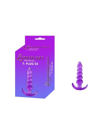 Lovesecret Sensual LS14 – T-Plug 05 Fiolet | Korek analny