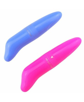 LoveSecret Sensual – LS45 – Mini Vibe 04 – Mini Wibrator Punktu G - Niebieski