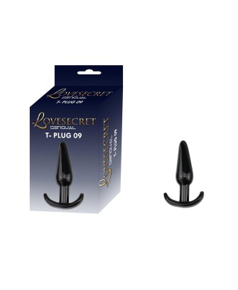 Lovesecret LS18 – T-Plug 09 Czarny| Korek analny