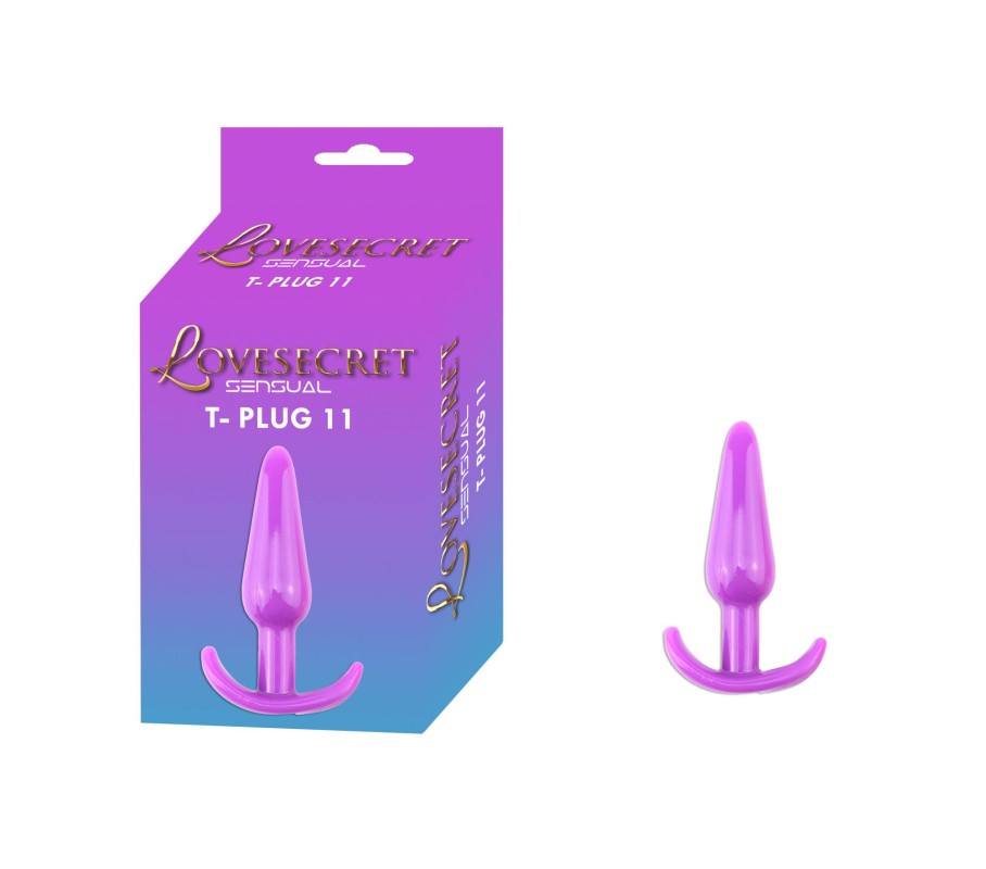 Lovesecret Sensual LS20 – T-Plug 11 Fioletowy| Korek analny