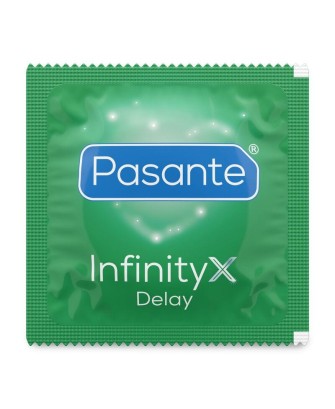 Pasante Delay Infinity "X" 1 pc - Prezerwatywy Przedłużające Stosunek