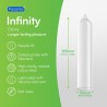 Pasante Delay Infinity "X" 1 pc - Prezerwatywy Przedłużające Stosunek