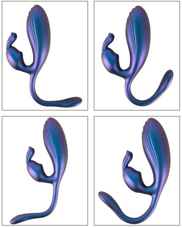 Smile Metallic Flexible Double - Potrójny Stymulator