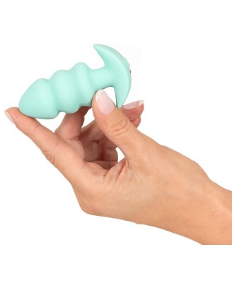 Cuties Vibrating Plugs Green - Wibrujący Korek Analny - Zielony