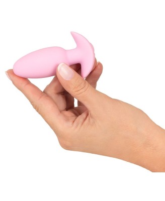 Cuties Vibrating Plug Rose - Wibrujący Korek Analny - Różowy