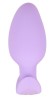 Cuties Vibrating Plug Purple - Wibrujący Korek Analny - Fioletowy