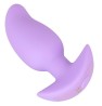 Cuties Vibrating Plug Purple - Wibrujący Korek Analny - Fioletowy