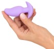 Cuties Vibrating Plug Purple - Wibrujący Korek Analny - Fioletowy