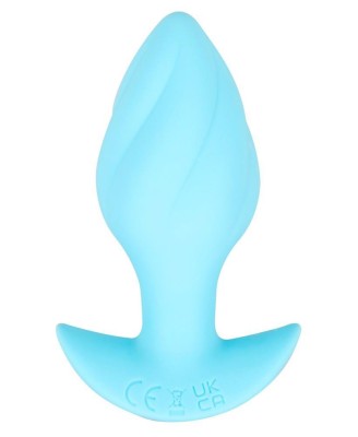 Cuties Vibrating Plug Blue - Wibrujący Korek Analny - Niebieski