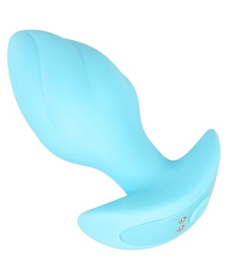Cuties Vibrating Plug Blue - Wibrujący Korek Analny - Niebieski