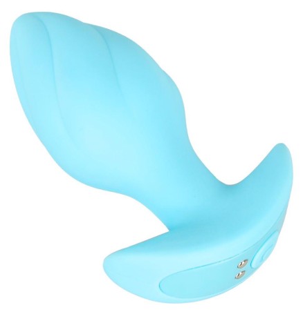 Cuties Vibrating Plug Blue - Wibrujący Korek Analny - Niebieski