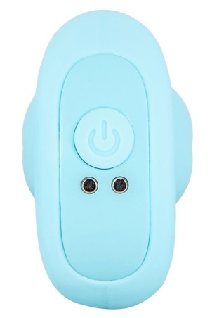 Cuties Vibrating Plug Blue - Wibrujący Korek Analny - Niebieski
