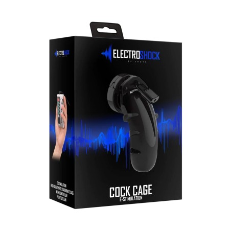 ELECTROSHOCK E-Stimulation Cockcage - Pas Cnoty do Elektrostymulacji