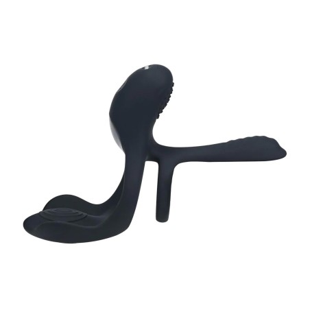 Levelz Silikonowy Pierścień Erekcyjny z trzema silnikami