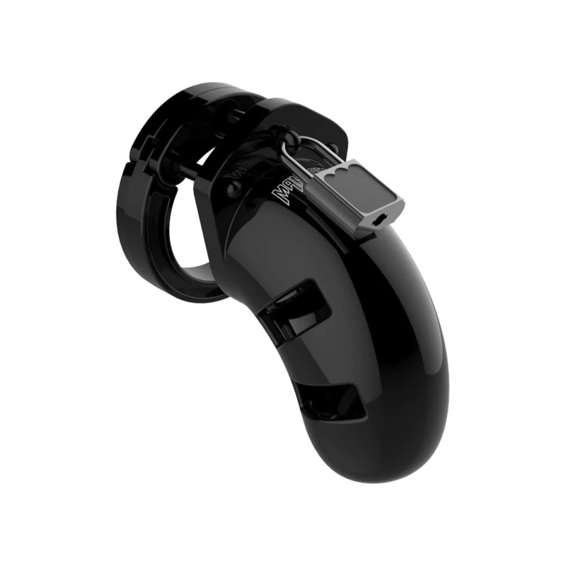 Model 13 Chastity Cock Cage - Klatka na Penisa - Czarna - 6,5cm