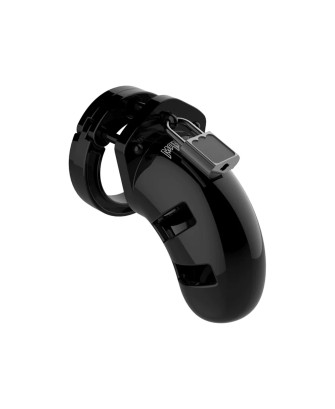 Model 13 Chastity Cock Cage - Klatka na Penisa - Czarna - 6,5cm