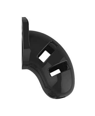 Model 13 Chastity Cock Cage - Klatka na Penisa - Czarna - 6,5cm