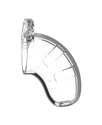 Model 13 Chastity Cock Cage - Klatka na Penisa - Transparentna - 6,5cm