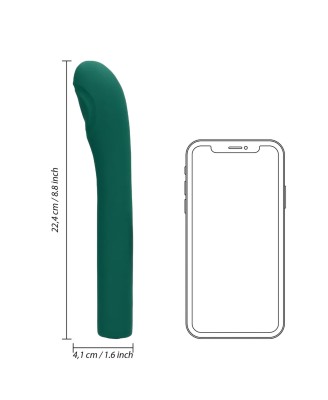 Pulse Wave G-Spot Vibrator - Green Crystal