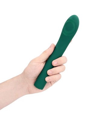 Pulse Wave G-Spot Vibrator - Green Crystal