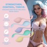 Pelvic Stem Kegel Kit - Zestaw Progresywnych Kulek Gejszy - Multicolor