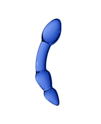 Superior - Szklane Dildo - Niebieskie