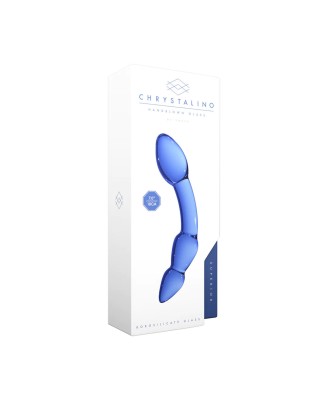 Superior - Szklane Dildo - Niebieskie