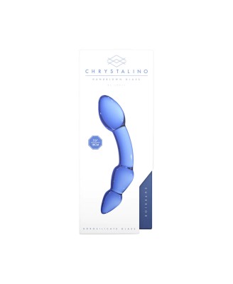 Superior - Szklane Dildo - Niebieskie