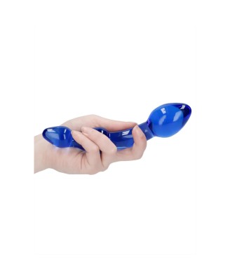 Superior - Szklane Dildo - Niebieskie