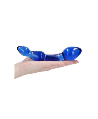 Superior - Szklane Dildo - Niebieskie
