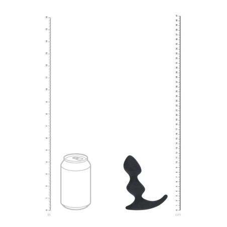 Koralikowy Stymulator Prostaty - Czarny