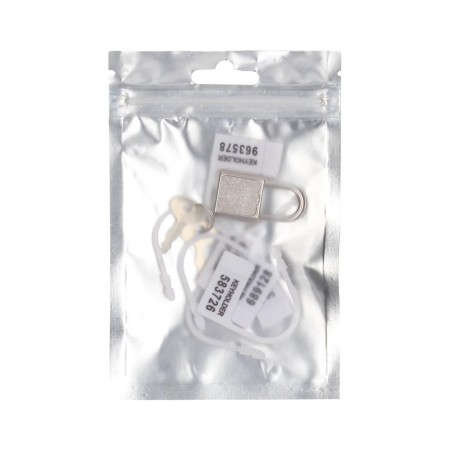 Zapasowy zestaw zamków do klatek czystości ManCage - Biały