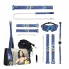 Florence Collection - Kit with Bag - Zestaw BDSM - Niebieski