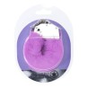 Ouch! Heavy-duty Fluffy Handcuffs - Futerkowe Kajdanki - Fioletowe