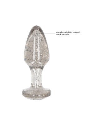 Acrylic Butt Plug Set - Zestaw Korków Analnych