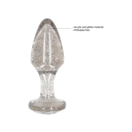 Acrylic Butt Plug Set - Zestaw Korków Analnych