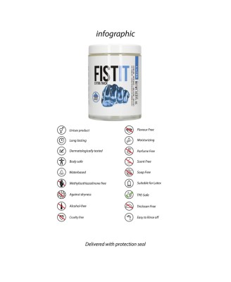 Fist It - Extra Thick Lubricant - Lubrykant Analny - 1000 ml