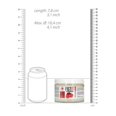 Extra Thick Lubricant - Lubrykant o Smaku Truskawek - 500 ml